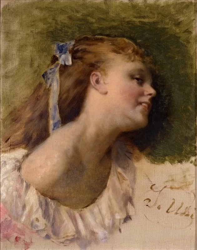 Stefano - ritratto di Minetta, Gallerie degli Uffizi, Galleria d’arte moderna, Firenze